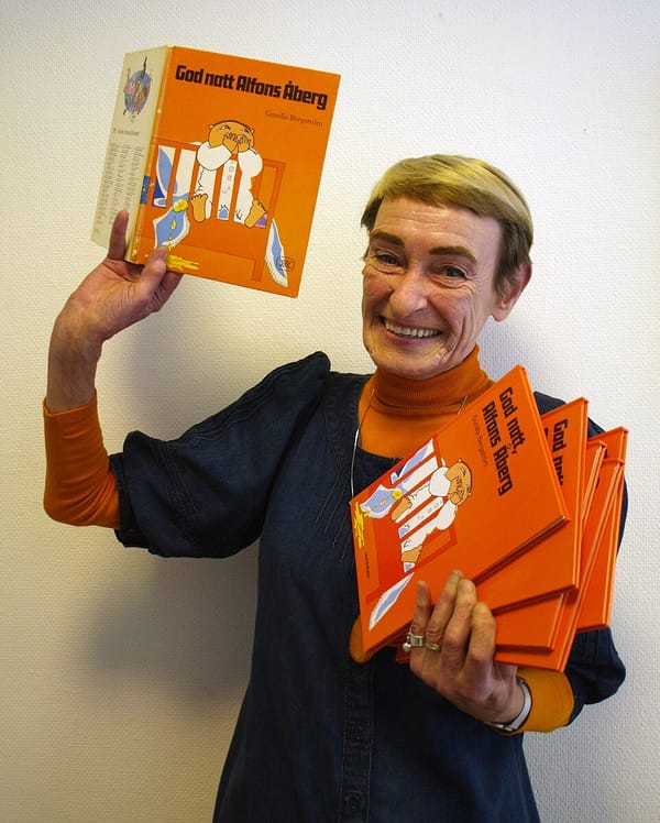 Gunilla Bergström i Alfons Åberg